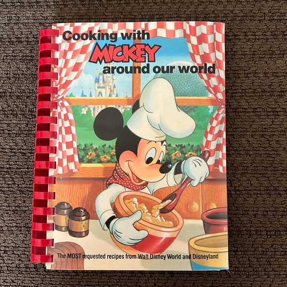 Cooking with Mickey Around Our World Cookbook - Picture 1 of 5